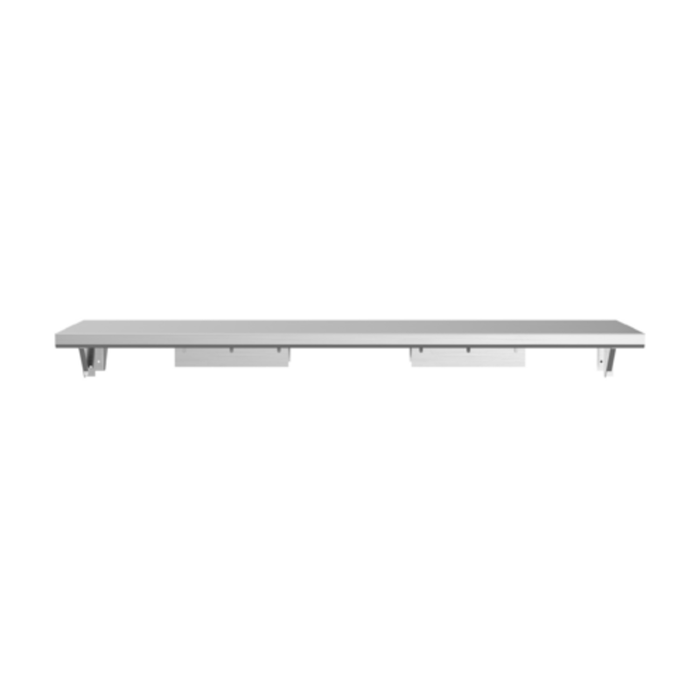 Winholt SSPT-2472 72"W x 24"D Single Pass-Thru Shelf