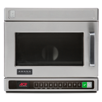 Amana Commercial HDC18Y2 0.6 cu. ft. Heavy Volume Countertop Microwave