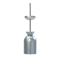 Nemco 6002 Ceiling-Mount Single Bulb Infrared Heat Lamp 6.13" Diameter