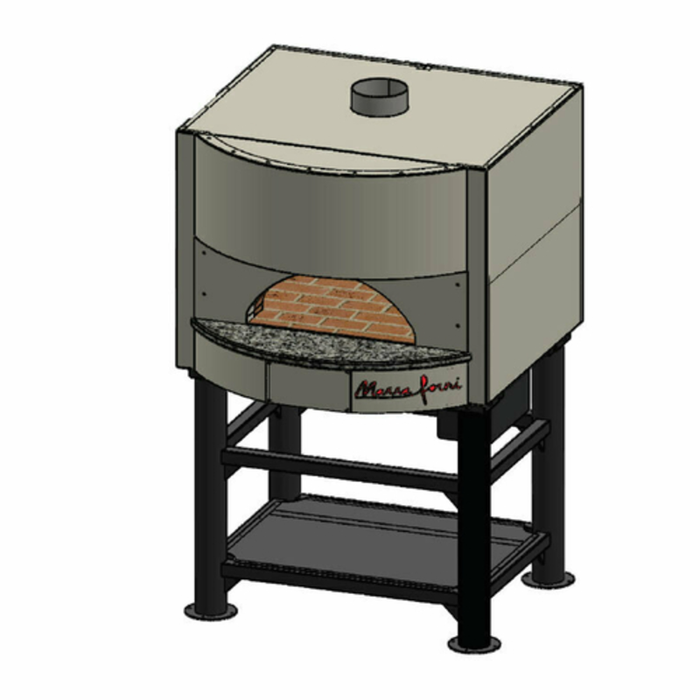 Marra Forni MS42-31W 42" x 31" Square Wood Fired Oven