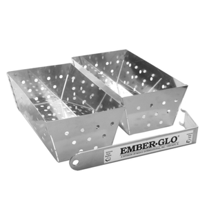 EmberGlo 5608-73 Quarter Pan Steam Basket Set (2) 1/4 Size