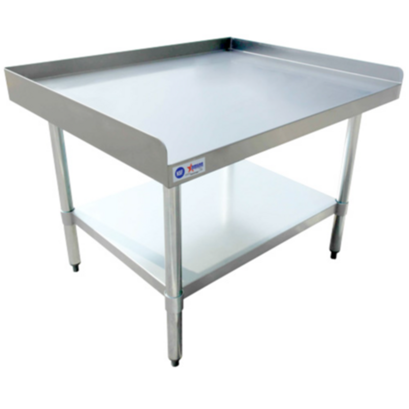 Commercial Stainless Steel Equipment Stand With Undershelf For Kitchen Organization And Efficiency