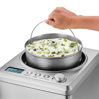 Waring WCIC25 2.5 qt. Commercial Compressor Ice Cream Maker