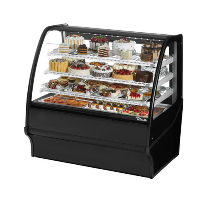 True TDM-R-48-GE/GE-B-W 48-1/4" Refrigerated Bakery Display Case