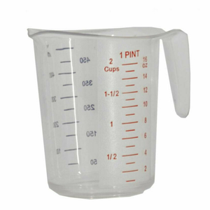 Ensemble de tasses à mesurer en acier inoxydable Omcan 80571, quatre capacités essentielles pour la cuisine