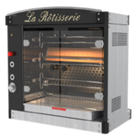 Dorégrill MAGFLAM 40/3 43"W Gas Rotisserie Oven 3 Spits