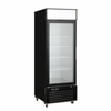EFI C1-27GDVC Glass Door Refrigerator Merchandiser with One Section and Glass Door for Beverage Display