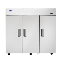 Atosa MBF8003GR 77.8 Inch Three-Section Top Mount Reach-In Freezer