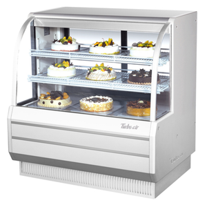 Vitrine réfrigérée de boulangerie Turbo Air TCGB-48-W(B)-N de 123 cm de large