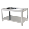 Stainless Steel Oven Equipment Stand Designed For Double Chamber Fuoco Digital Series, Sturdy And Hygienic Construction.