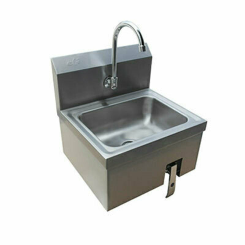 EFI SIH817-K Wall Mount Hand Sink Featuring A Durable Stainless Steel Design With A Convenient Faucet.
