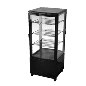 Omcan 25827 17" Wide 3.0 cu. ft. Refrigerated Countertop Display Case