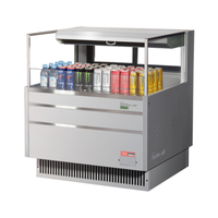 Turbo Air TOM-36L-UFD-S-1S-N 34-3/4"W Open Display Merchandiser