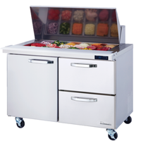 Blueair BLMT60-D2R-HC Table de préparation de sandwich Mega Top 153 cm de large