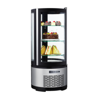 Omcan 41466 19" Refrigerated Countertop Display Case 3.53 cu.ft.