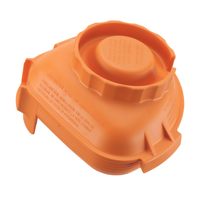 Vitamix 58994 One-Piece Orange Rubber Blender Lid for Advance® Containers