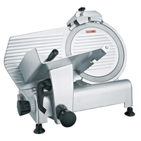 Global Solutions GS1602 12" Blade Electric Gravity Feed Meat Slicer
