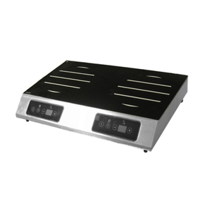 Adventys Equipex GL2-7000 25.5 Inch Countertop Double Induction Range