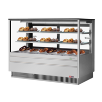 Turbo Air TCGB-72UF-DR-S 72.5"W 23.2 cu. ft. Dry Bakery Case