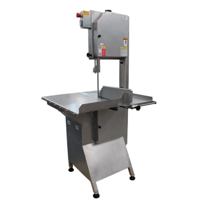 Alt Tag: OMCAN 20237 2 HP Electric Floor Model Meat Bone Saw stainless steel floor band saw for meat and bone cutting
