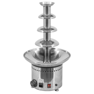 Omcan 47492 (CF-CN-0004) 8.8 lbs. 4-Tier Chocolate Fountain