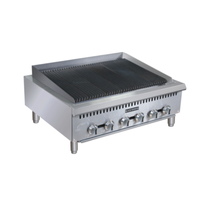 Black Diamond BDCTC-36 36" Countertop Gas Radiant Heat Charbroiler