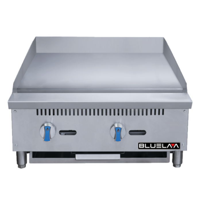 Bluelava BLGM24-20D 24"W Gas Countertop Heavy Duty Griddle