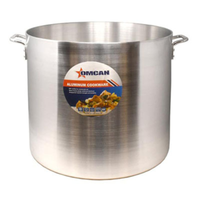Omcan 43374 80 Quart Commercial Aluminum Stock Pot NSF