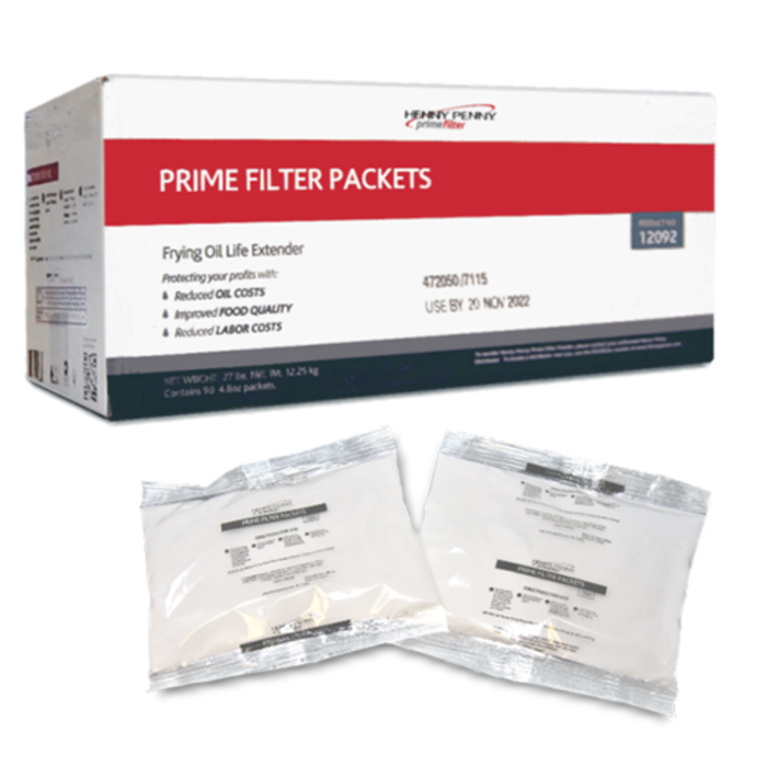 Henny Penny 12092 Prime Filter Powder 90-Pack 4.6 oz Case