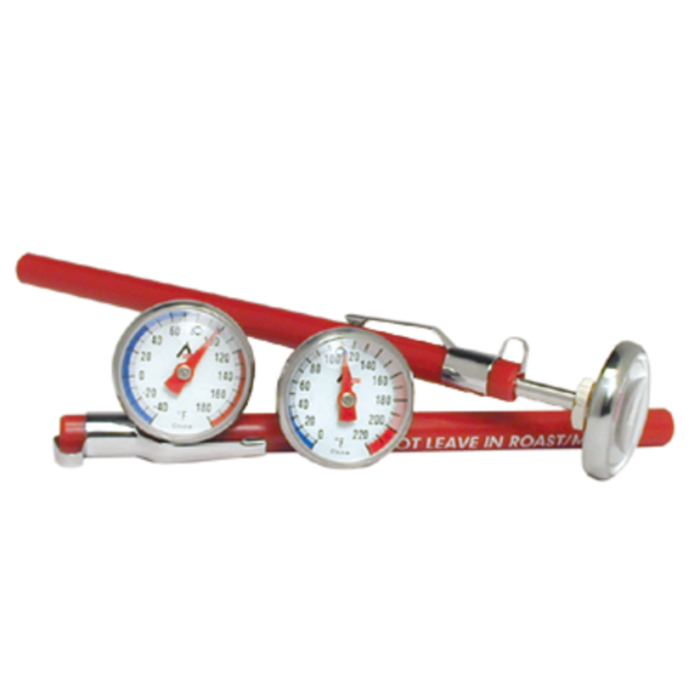 PT-3 dial pocket test thermometer 5-1/2 Inch Long With 1 Inch Dial Pen-Style Kitchen Probe Thermometer With Pocket Clip