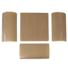Light-Duty Commercial Microwave Accessory Set Featuring Four Brown Plastic Covers for Food Protection.
