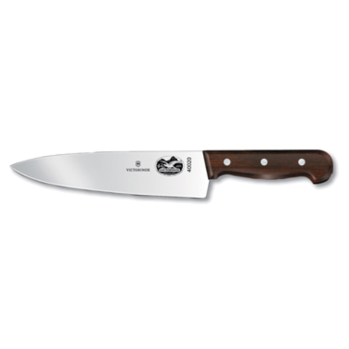 Victorinox 5.2060.20 Chef's Knife 8" Blade Straight Edge Wood