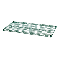 Rosko RO-WS-S4818-GE Wire Shelf 48"L x 18"W Green Epoxy