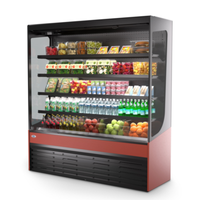 Federal Industries VRSL6078S 60"W Vision Series Open Refrigerated Merchandiser