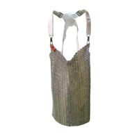 Omcan 13534 Stainless Steel Mesh Butcher Safety Apron 20"W x 34"L