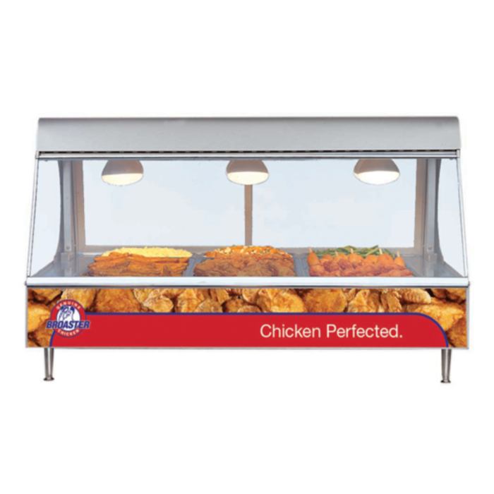 Broaster HDM-4 Perfect Hold 4 ft. Heated Deli Display Case