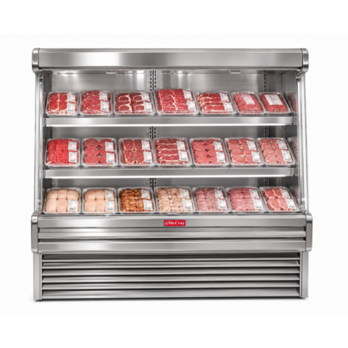 Howard-McCray R-OM35E-12L-S-LED 99" Packaged Meats Open Refrigerated Merchandiser
