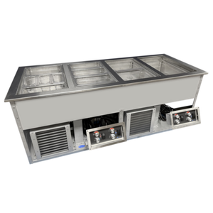 Randell HCI-4 63"L x 26"W Drop-In Hot/Cold Food Well