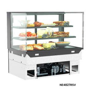 Structural Concepts NE7227RSV 71-3/4"W Refrigerated Slide-In Counter Case