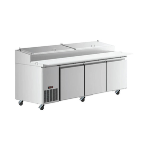 Ancaster Food Equipment AFE-PPT-92 91.9-Inch Refrigerated Pizza Prep Table