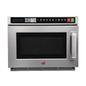 EFI Sales MW-171800208 17L Heavy Duty Commercial Microwave Oven with Digital Control Panel and Stainless Steel Finish