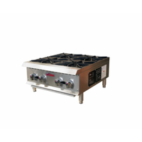 IKON IHP-4-24 24"W Gas Countertop Hotplate with Four Burners