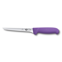 Victorinox 5.6415.15 6" Straight Flexible Narrow Boning Knife Purple
