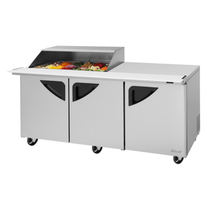 Turbo Air TST-72SD-18M-N-SL(-LW) Table de préparation méga-top 72-5/8"L 23 pi³
