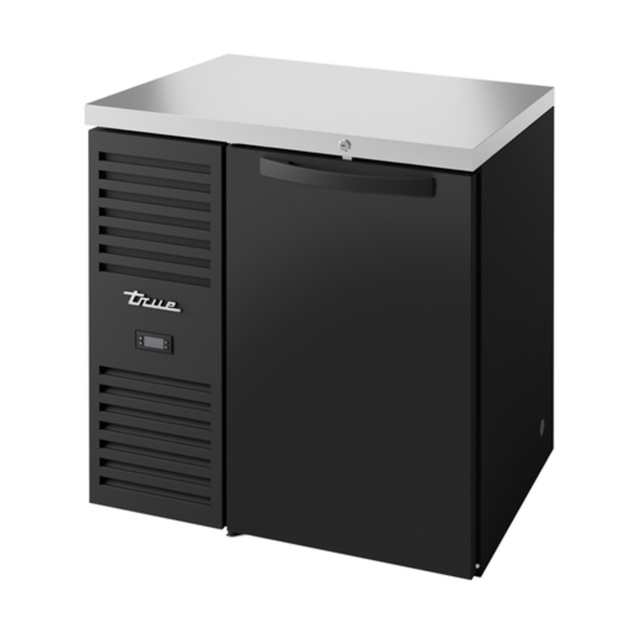 True Réfrigérateur extérieur à une porte pour bar arrière 32" TBR32-RISZ1-L-B-S-1