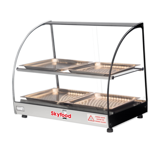 Skyfood FWD2-22-4P 22-1/2"W Countertop Heated Deli Display Case Warmer