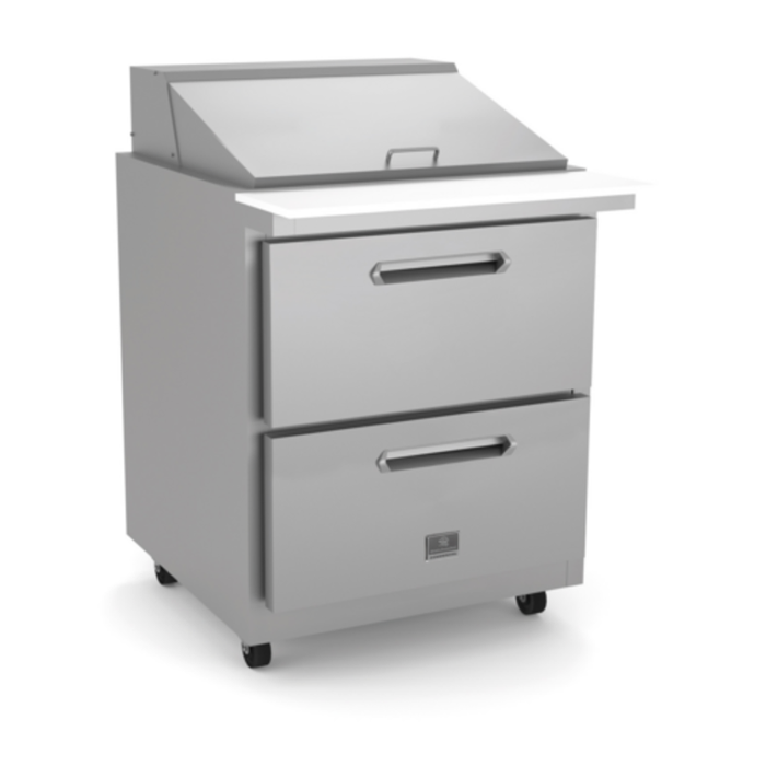 Kelvinator KCHMT29.12.2D 29"W Two-Drawer Mega Top Sandwich Prep Table