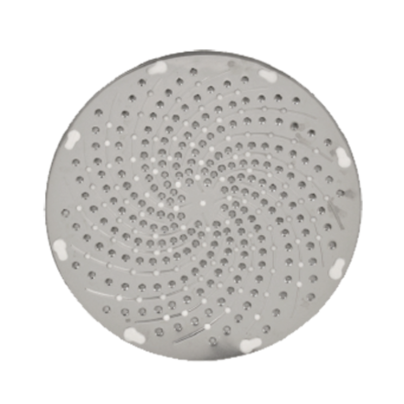 OMCAN 10132 Stainless Steel Grater Disc For Vegetable Slicer Attachment, Ideal For Fast Shredding And Grating