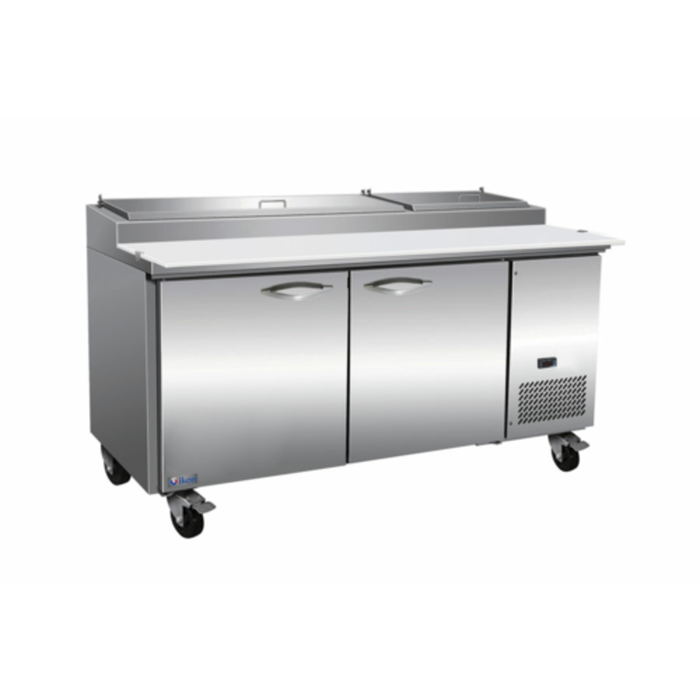 IKON IPP71 70.8" Refrigerated Pizza Prep Table 22 cu. ft.