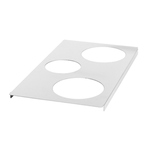 Rosko RO-ACC-STFE-APC2 12" x 20" Round Port Adapter Plate